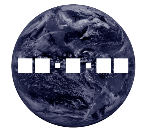 IGS satellite icon on earth