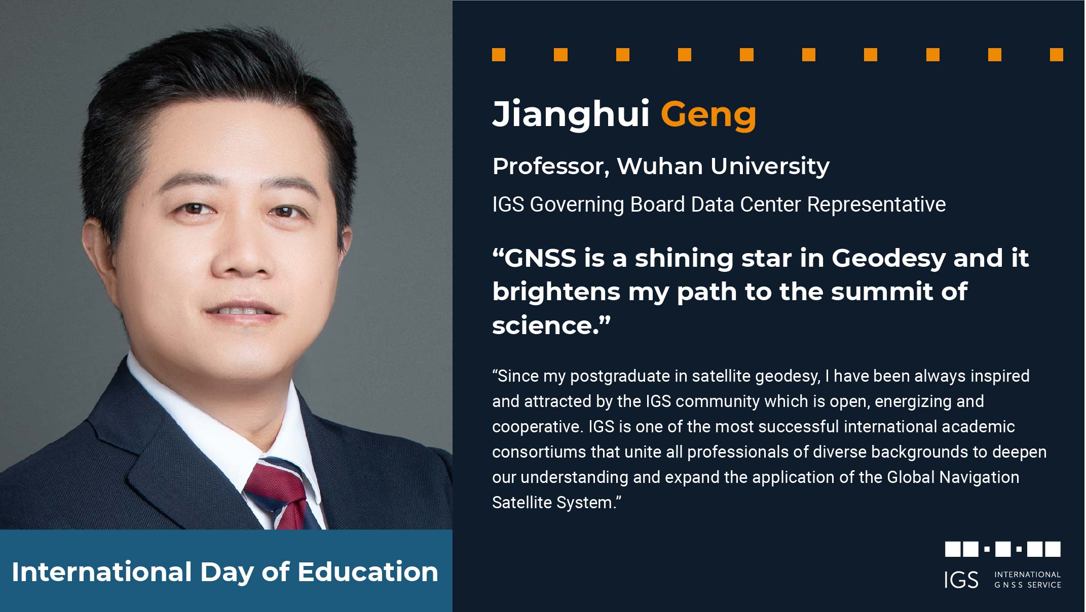 Jianghui Geng Professor Highlight