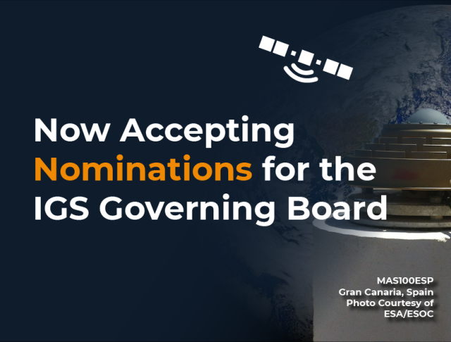 Now Accepting Nominations for IGS Governing Board