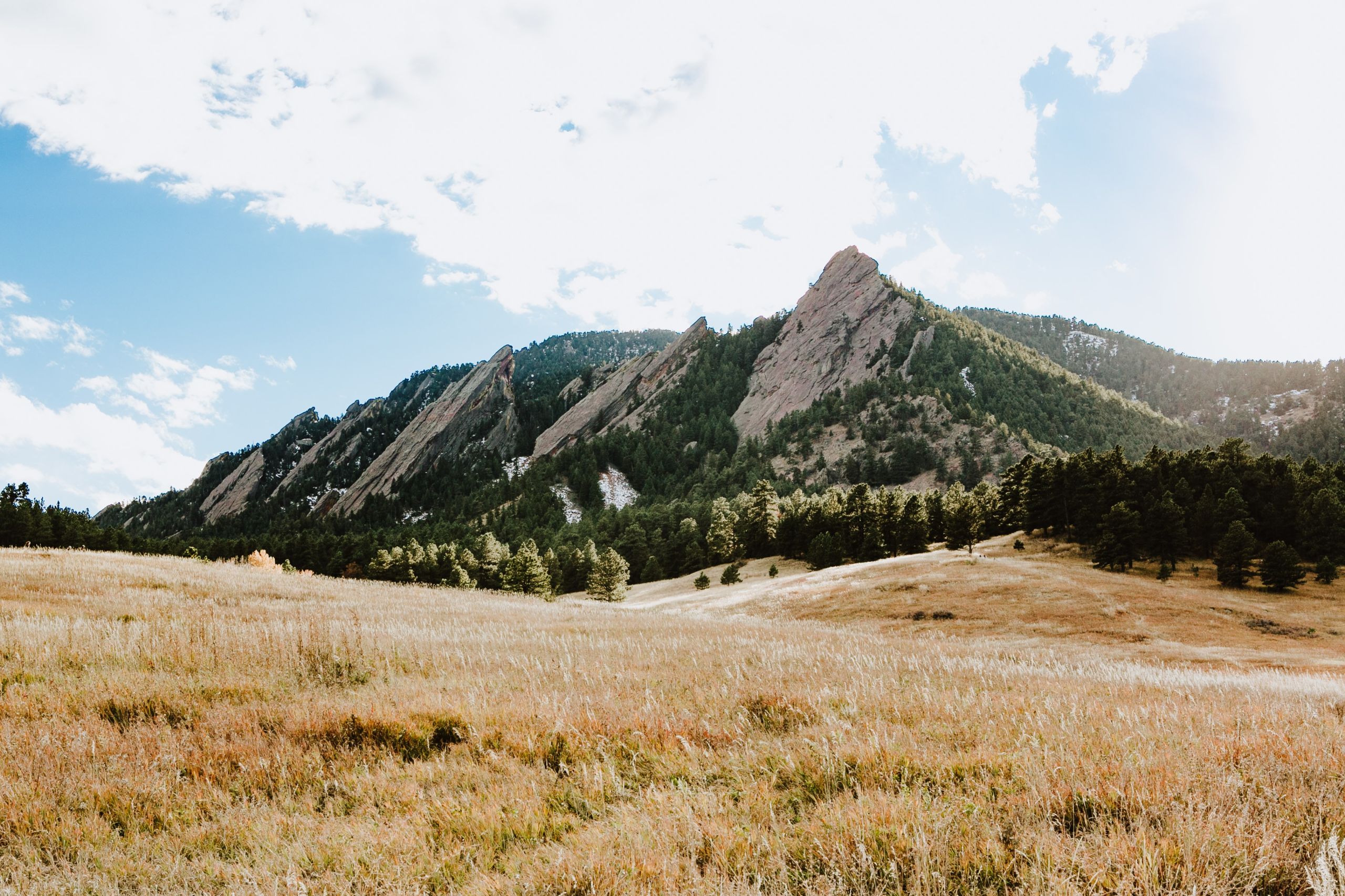 Mountains in Boulder, Colorado, USA