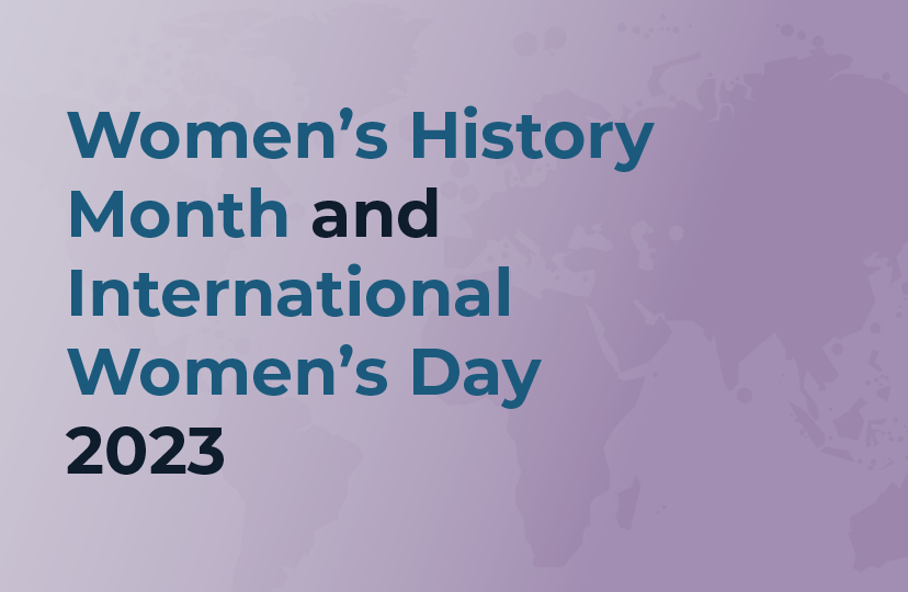 Women's History Month and International Women's Day 2023