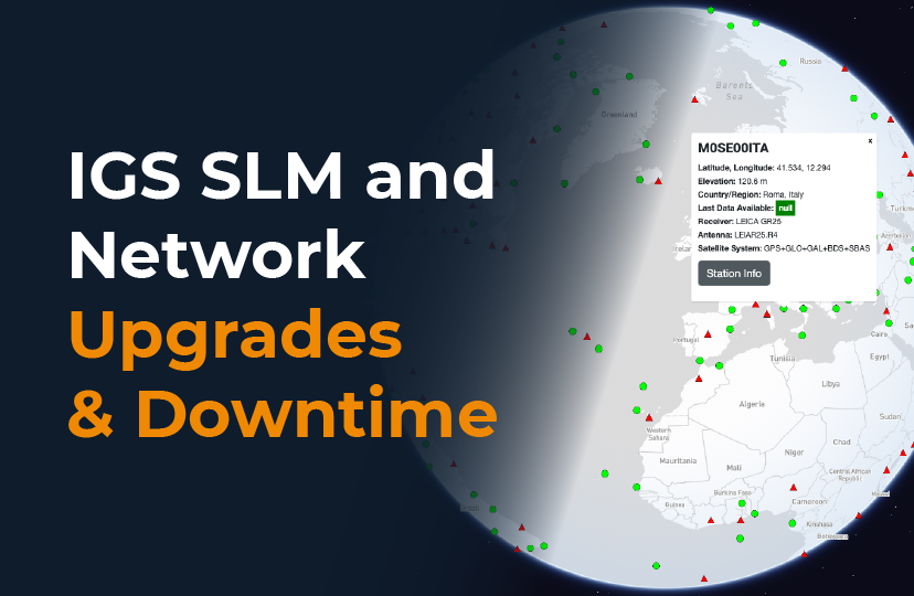 IGS SLM and NetworkUpgrades & Downtime
