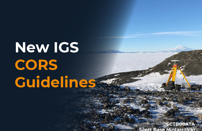 New IGS CORS Guidelines